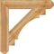 Ekena Millwork Merced Craftsman Rough Sawn Bracket, Western Red Cedar, 6"W x 38"D x 38"H BKT06X38X38MRC04RWR - alternate 2